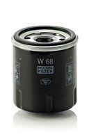 FILTROS MANN W68 - FILTRO ACEITE