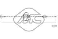 METALCAUCHO 81870 - CABLE FRENO TRANSIT CONNECT ALL ANT