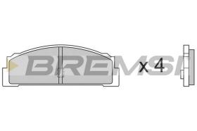 BREMS BP2003 - PASTIGLIE FRENO - BRAKE PADS