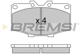 BREMS BP2242 - PASTIGLIE FRENO - BRAKE PADS