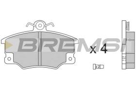 BREMS BP2268 - PASTIGLIE FRENO - BRAKE PADS