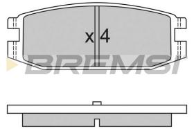 BREMS BP2331 - PASTIGLIE FRENO - BRAKE PADS