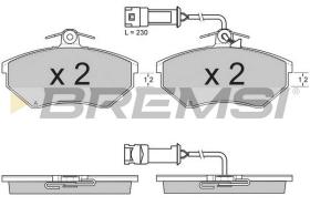BREMS BP2637 - PASTIGLIE FRENO - BRAKE PADS