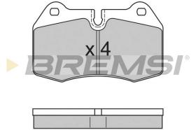 BREMS BP2660 - PASTIGLIE FRENO - BRAKE PADS