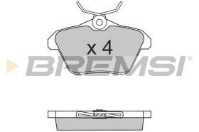 BREMS BP2680 - PASTIGLIE FRENO - BRAKE PADS