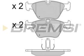 BREMS BP2685 - PASTIGLIE FRENO - BRAKE PADS