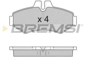 BREMS BP2845 - PASTIGLIE FRENO - BRAKE PADS
