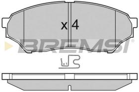 BREMS BP3036 - PASTIGLIE FRENO - BRAKE PADS