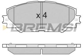 BREMS BP3251 - PASTIGLIE FRENO - BRAKE PADS