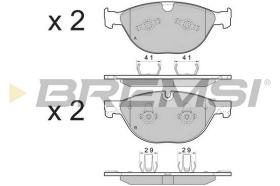 BREMS BP3483 - PASTIGLIE FRENO - BRAKE PADS