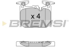 BREMS BP3522 - PASTIGLIE FRENO - BRAKE PADS