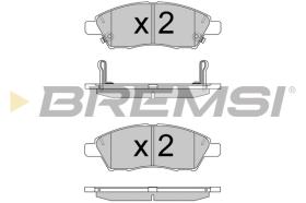 BREMS BP3589 - PASTIGLIE FRENO - BRAKE PADS