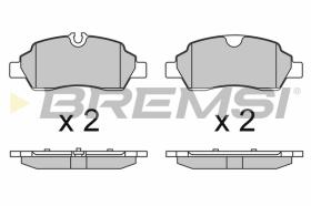 BREMS BP3652 - PASTIGLIE FRENO - BRAKE PADS