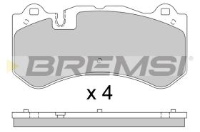 BREMS BP3784 - PASTIGLIE FRENO - BRAKE PADS