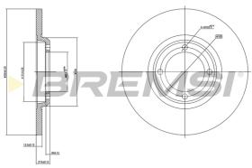 BREMS CD6280S - DISCHI FRENO - BRAKE DISCS