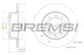 BREMS CD6283S - DISCHI FRENO - BRAKE DISCS