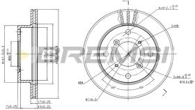 BREMS CD6623V - DISCHI FRENO - BRAKE DISCS