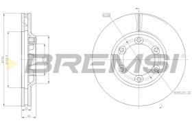 BREMS CD7946V - DISCHI FRENO - BRAKE DISCS