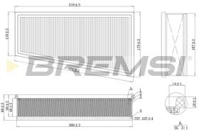 BREMS FA2004 - FILTRI ARIA - AIR FILTER