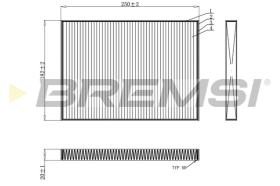 BREMS FC0936 - FILTRI ABITACOLO - CABIN FILTER