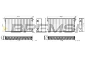 BREMS FC0948C - FILTRI ABITACOLO - CABIN FILTER