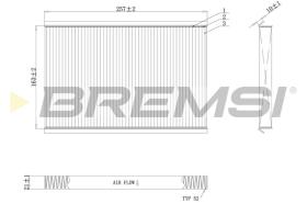 BREMS FC1324 - FILTRI ABITACOLO - CABIN FILTER