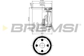 BREMS FL0030 - FILTRI OLIO - OIL FILTER