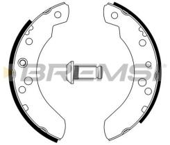 BREMS GF0219 - GANASCE FRENO - BRAKE SHOES