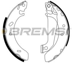 BREMS GF0227 - GANASCE FRENO - BRAKE SHOES