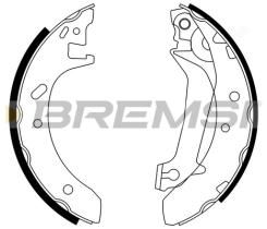 BREMS GF0229 - GANASCE FRENO - BRAKE SHOES