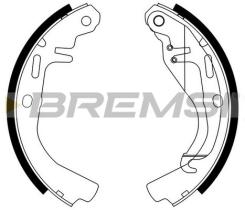 BREMS GF0348 - GANASCE FRENO - BRAKE SHOES