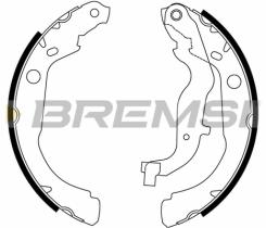 BREMS GF0447 - GANASCE FRENO - BRAKE SHOES