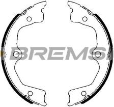 BREMS GF0721 - GANASCE FRENO - BRAKE SHOES