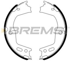 BREMS GF0724 - GANASCE FRENO - BRAKE SHOES