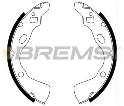 BREMS GF0770 - GANASCE FRENO - BRAKE SHOES