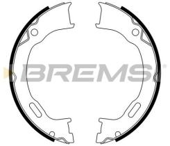 BREMS GF4745 - GANASCE FRENO - BRAKE SHOES