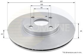 COMLI ADC0413V - BRAKE DISC