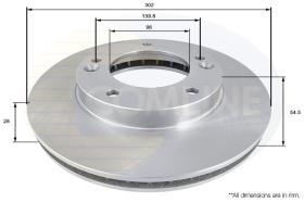 COMLI ADC1051V - BRAKE DISC
