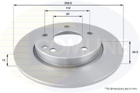 COMLI ADC1606 - BRAKE DISC