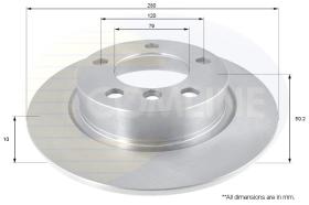 COMLI ADC1774 - COATED BRAKE DISC