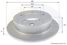 COMLI ADC2320 - COATED BRAKE DISC