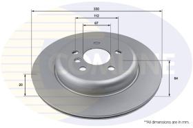 COMLI ADC5034VR - COATED BRAKE DISC