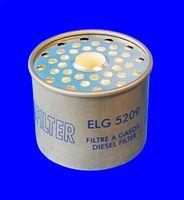 MECAF ELG5209 - FILTRO GASOIL CARTUCHO VL CITROEN, FIAT, PEUGEOT, RENAULT ..